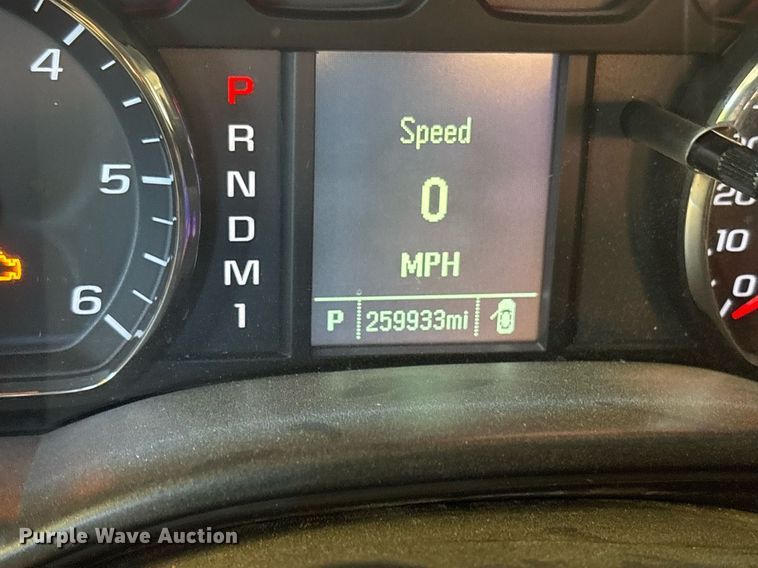 image for item ND9769 2016 Chevrolet Silverado 2500HD Double Cab pickup truck