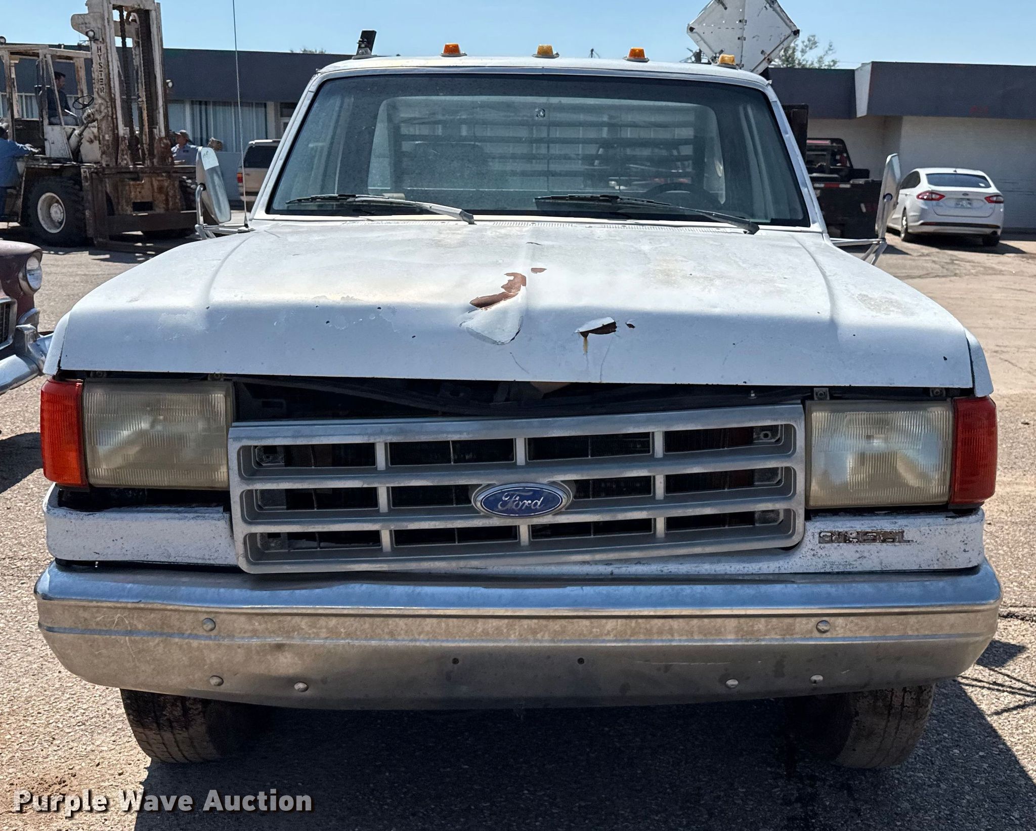 1990 Ford F350 flatbed pickup truck in Liberal, KS | Item DZ8880