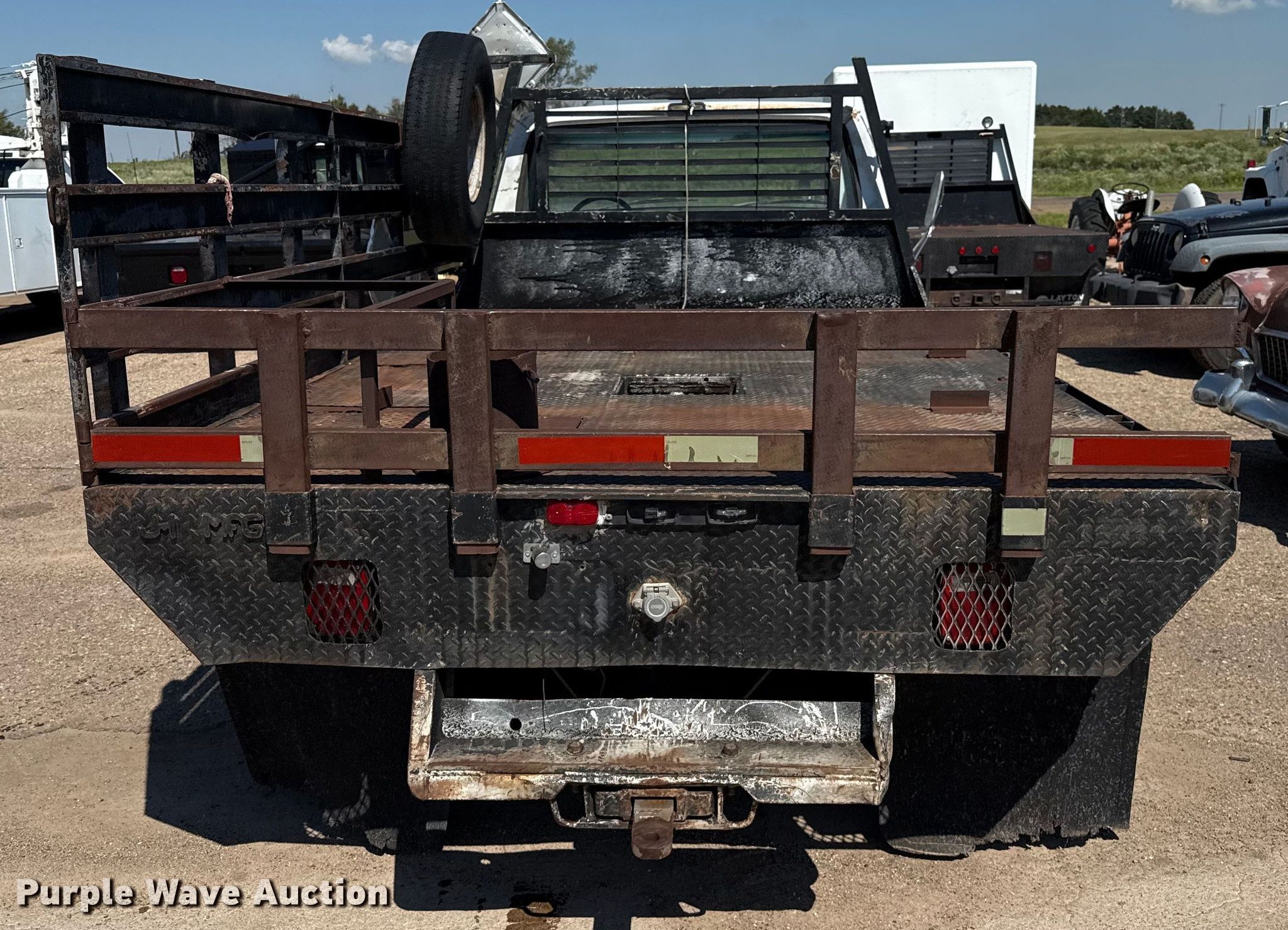 1990 Ford F350 flatbed pickup truck in Liberal, KS | Item DZ8880