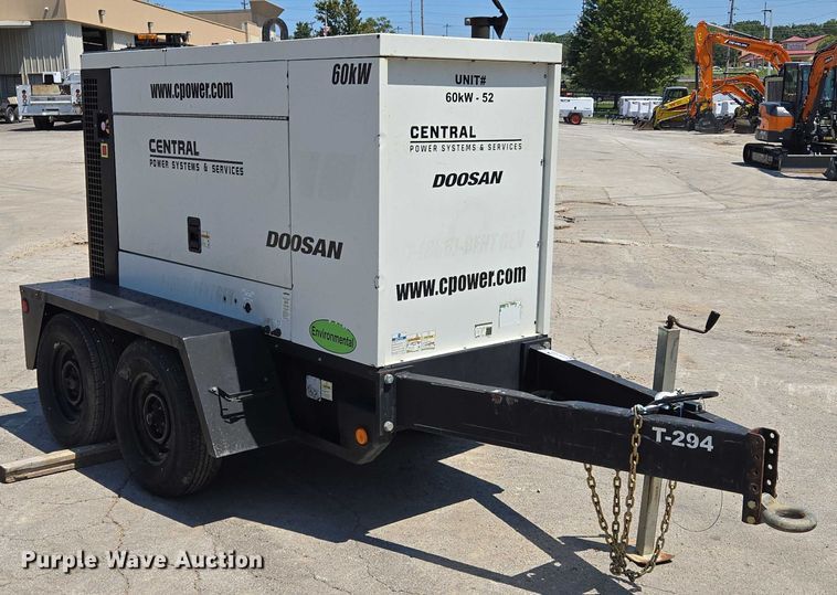 image for item DF8614 Doosan G70WJD-2A-FX-T3  generator