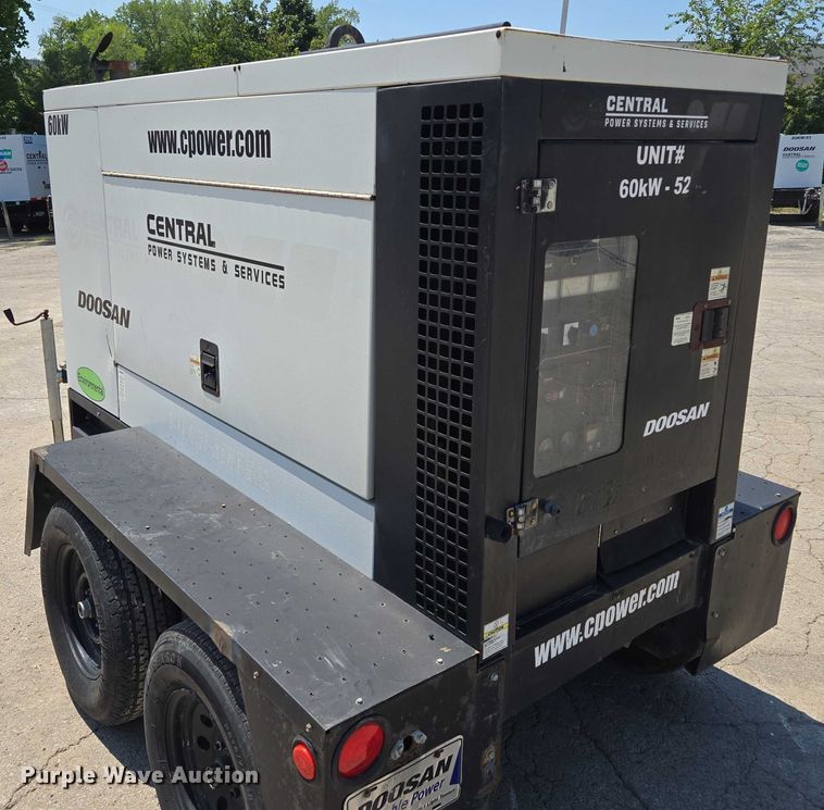 image for item DF8614 Doosan G70WJD-2A-FX-T3  generator