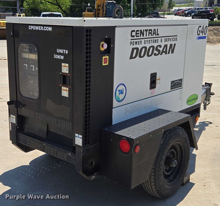 image for item DF8616 Doosan G40WMI-2A-T4I generator