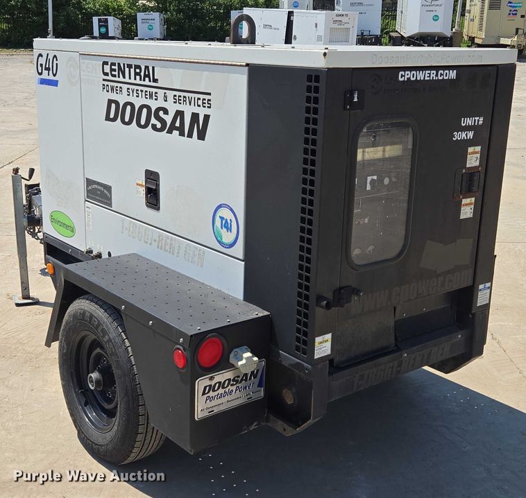 image for item DF8616 Doosan G40WMI-2A-T4I generator
