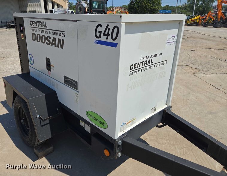 image for item DF8616 Doosan G40WMI-2A-T4I generator