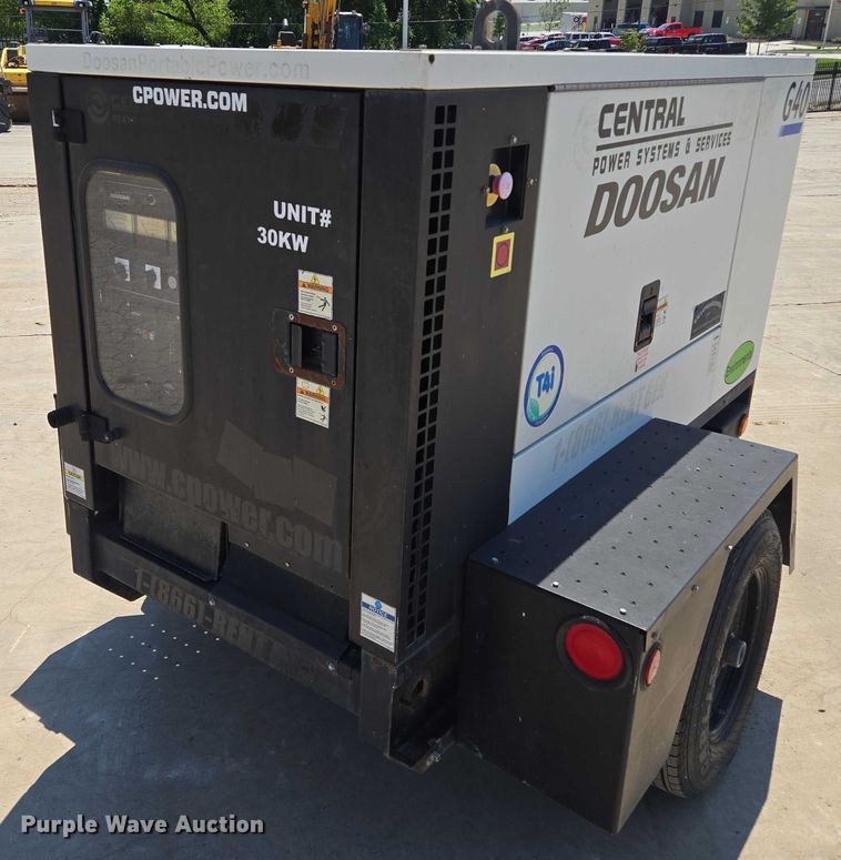 image for item DF8616 Doosan G40WMI-2A-T4I generator