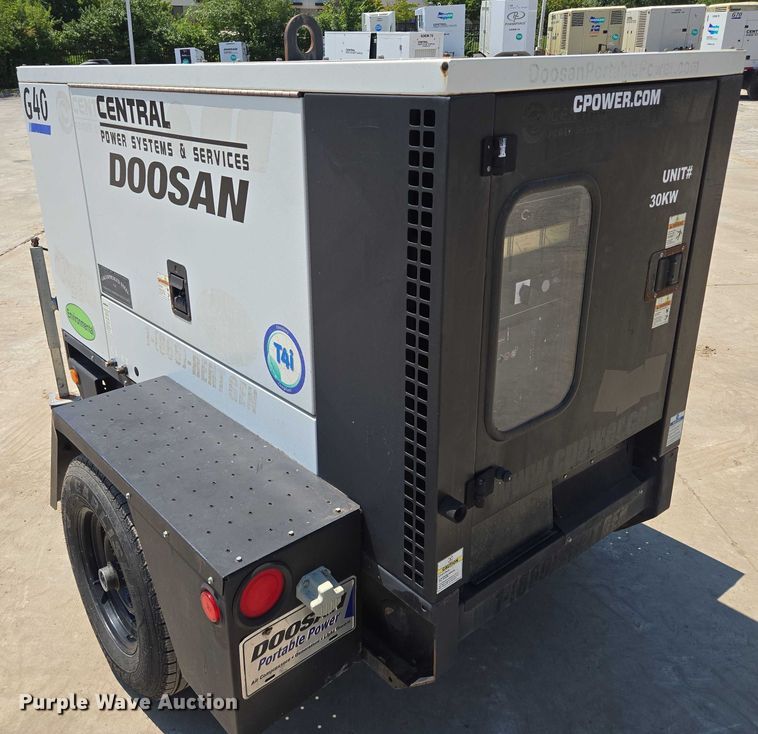 image for item DF8616 Doosan G40WMI-2A-T4I generator