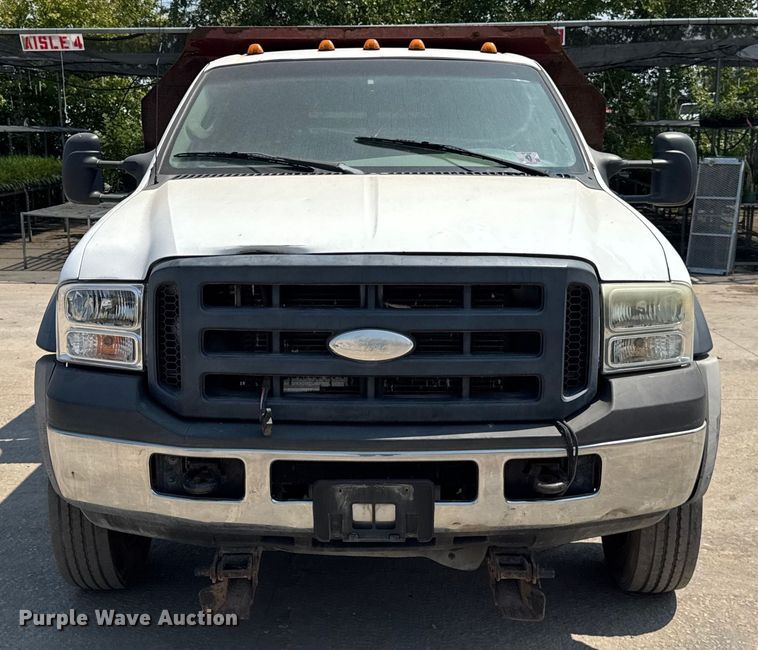 image for item DJ9687 2007 Ford F550 dump truck