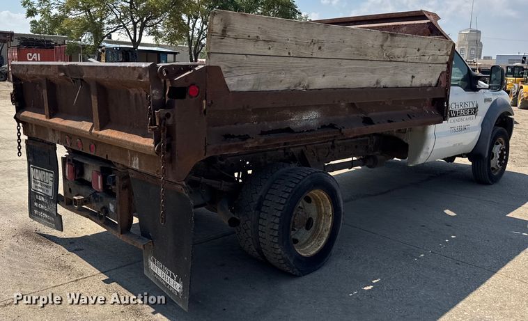image for item DJ9687 2007 Ford F550 dump truck