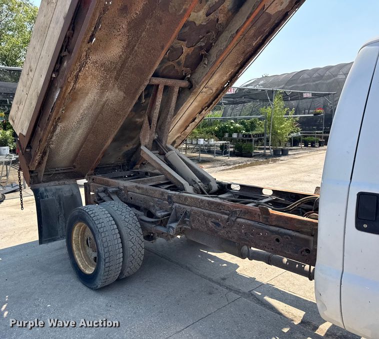 image for item DJ9687 2007 Ford F550 dump truck