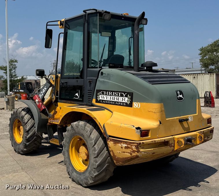 image for item DJ9688 2015 John Deere 324K wheel loader