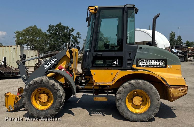 image for item DJ9688 2015 John Deere 324K wheel loader