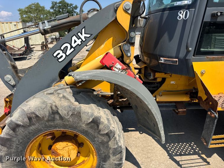 image for item DJ9688 2015 John Deere 324K wheel loader