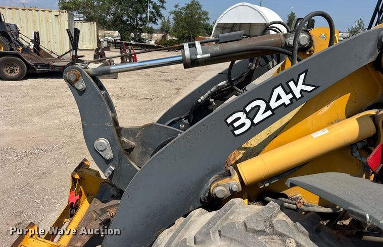 image for item DJ9688 2015 John Deere 324K wheel loader