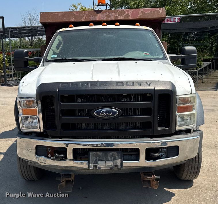 image for item DJ9689 2008 Ford F550 dump truck