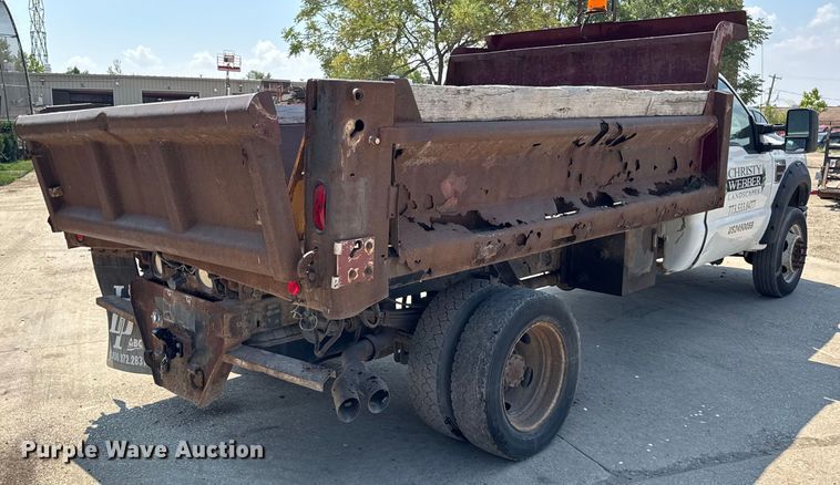 image for item DJ9689 2008 Ford F550 dump truck