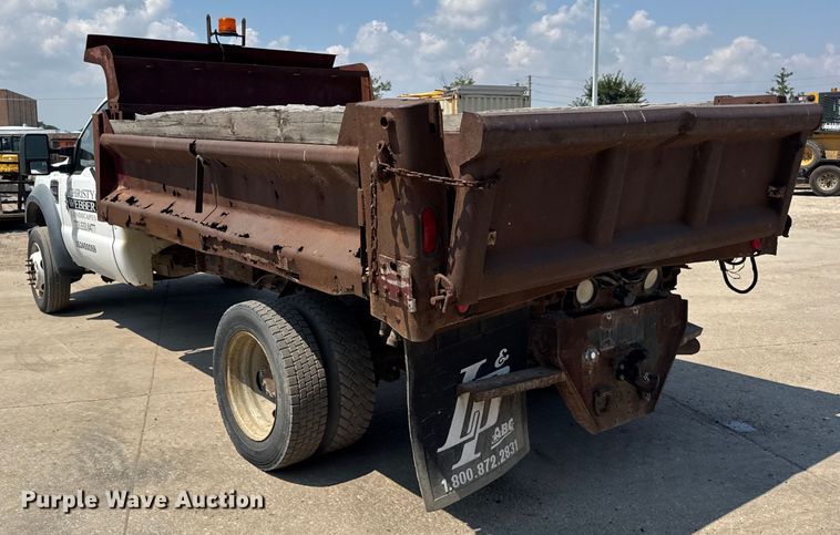 image for item DJ9689 2008 Ford F550 dump truck