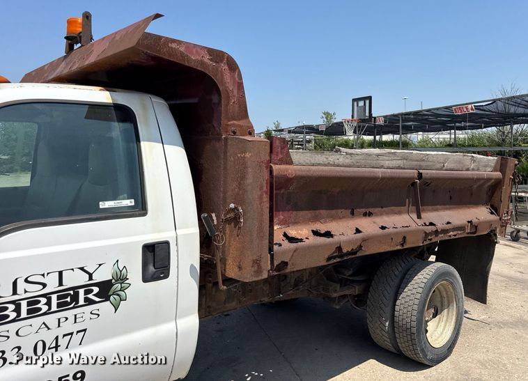 image for item DJ9689 2008 Ford F550 dump truck
