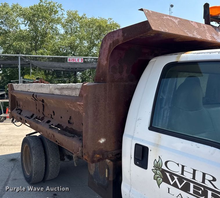 image for item DJ9689 2008 Ford F550 dump truck