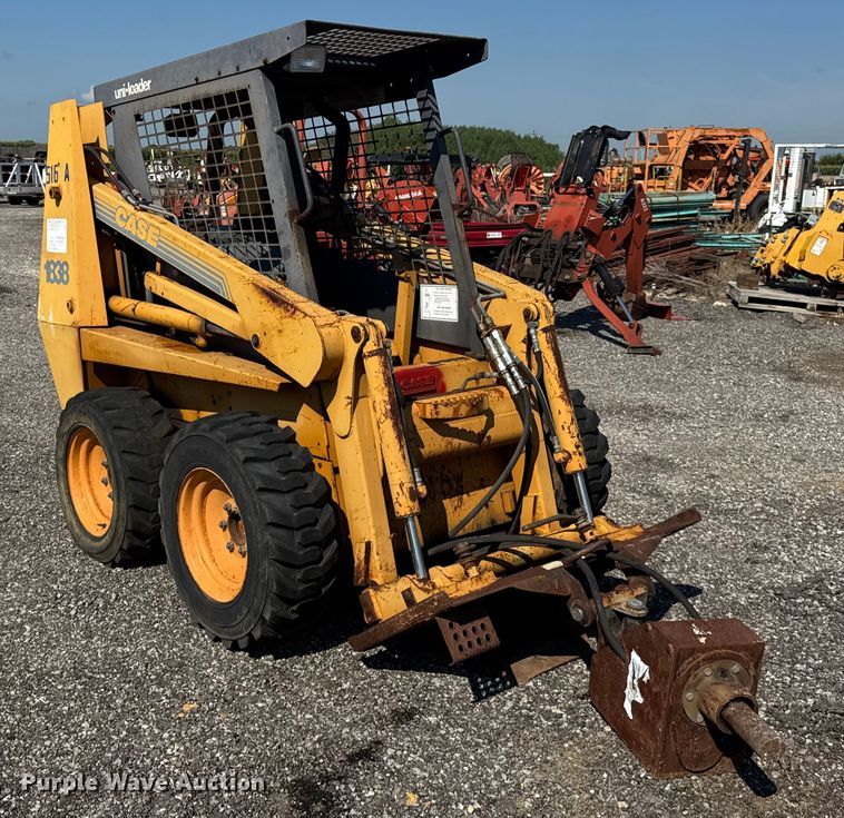 image for item DJ9691 1998 Case 1838 skid steer loader
