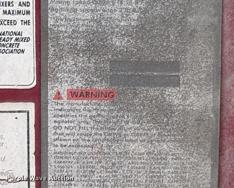 image for item DK0000 2005 Kenworth W900 ready mix truck