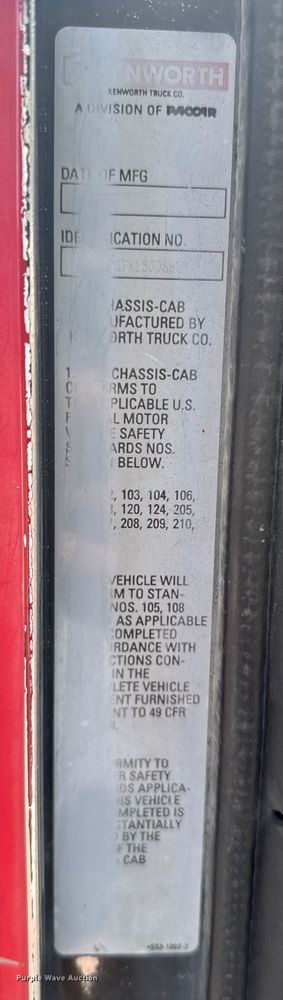 image for item DK0000 2005 Kenworth W900 ready mix truck