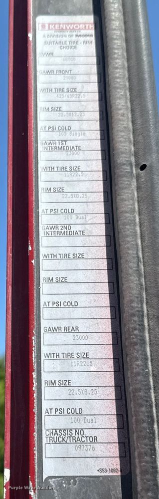 image for item DK0001 2005 Kenworth W900 ready mix truck