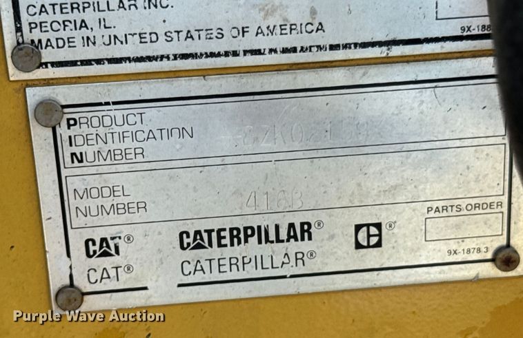 image for item DK0015 1994 Caterpillar 416B backhoe