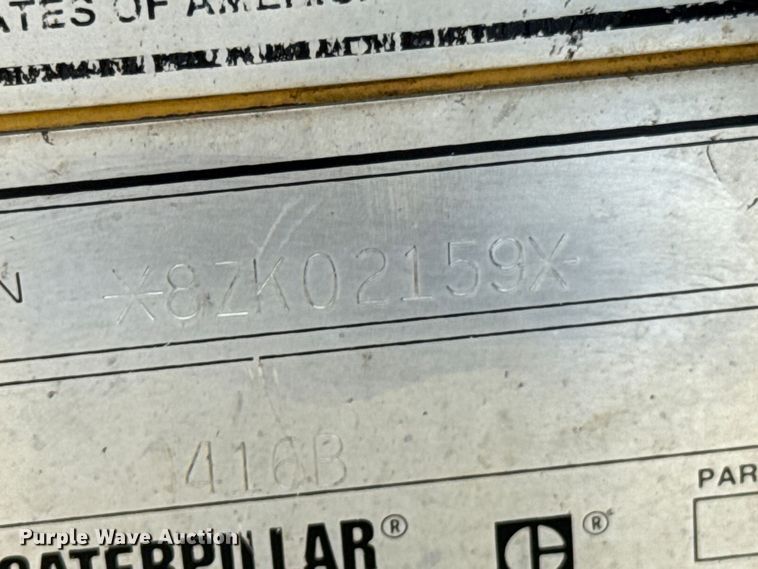 image for item DK0015 1994 Caterpillar 416B backhoe