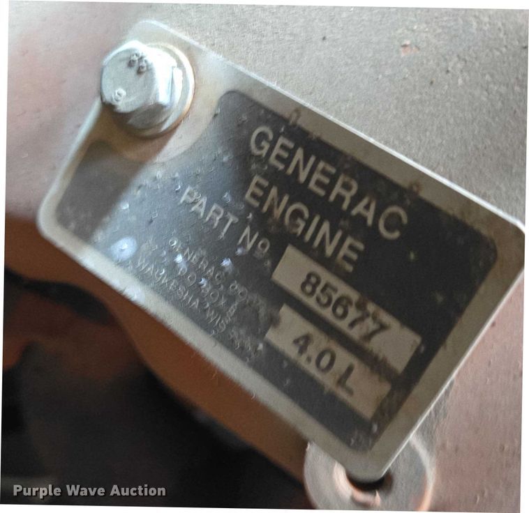 image for item DP8842 1994 Generac 94A 01725 S generator