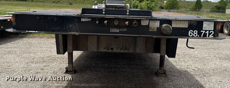 image for item DR2811 2019 Trail King drop deck equipment trailer