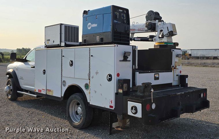 image for item DR3956 2021 Dodge Ram 5500 utility / service truck