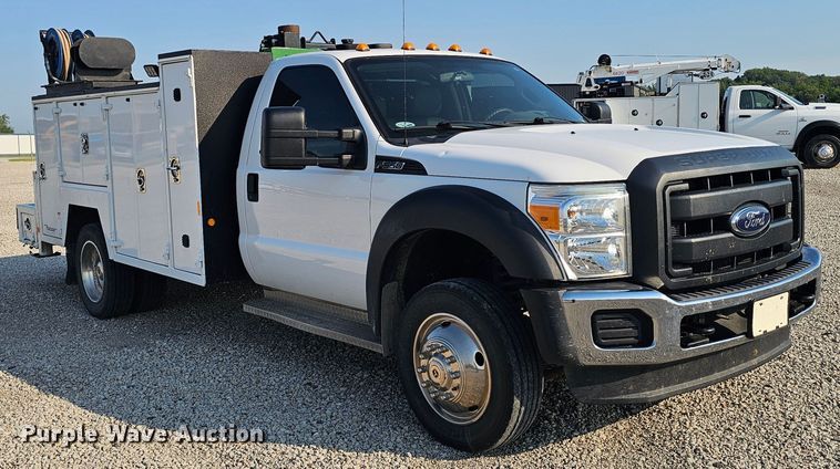 image for item DR3957 2014 Ford F550 Super Duty utility / service truck