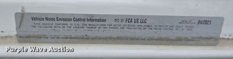 image for item DR3963 2021 Dodge Ram 3500 Heavy Duty flatbed pickup truck