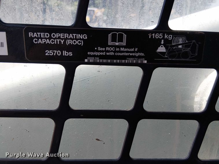 image for item DS3863 2015 Bobcat T650 tracked skid steer loader