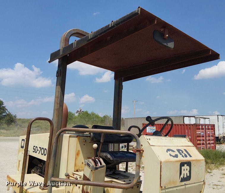 image for item DS3864 Ingersoll Rand SD70D single drum vibratory roller