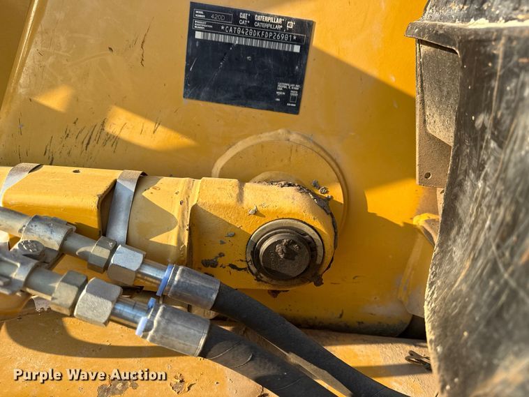 image for item DS3865 2006 Caterpillar 420D backhoe