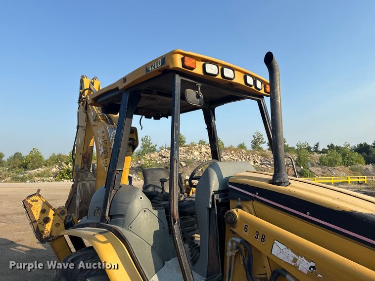 image for item DS3865 2006 Caterpillar 420D backhoe