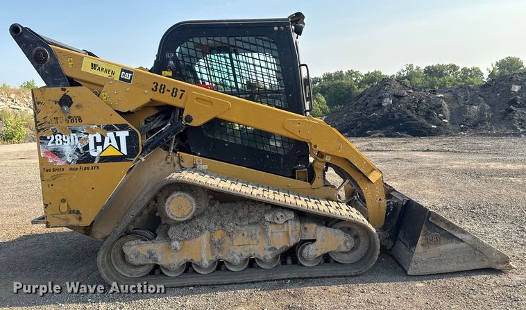 MINI CARGADOR SOBRE ORUGAS 2017 CATERPILLAR 289D