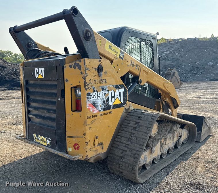 MINI CARGADOR SOBRE ORUGAS 2017 CATERPILLAR 289D