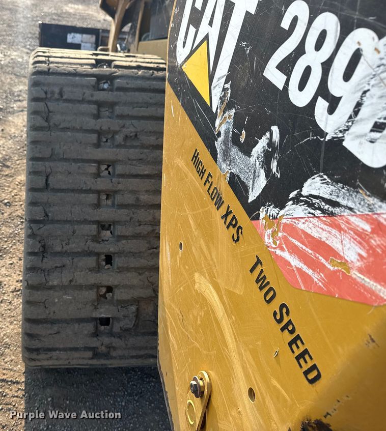 image for item DS3869 2017 Caterpillar 289D tracked skid steer loader