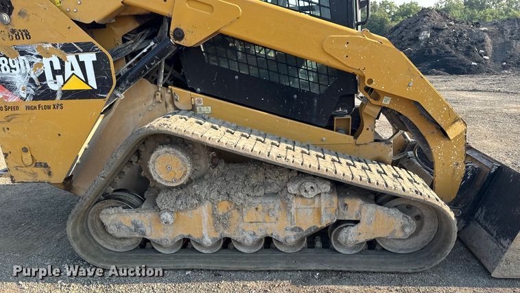image for item DS3869 2017 Caterpillar 289D tracked skid steer loader