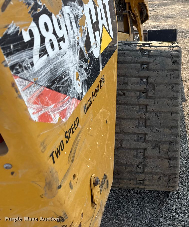 image for item DS3869 2017 Caterpillar 289D tracked skid steer loader