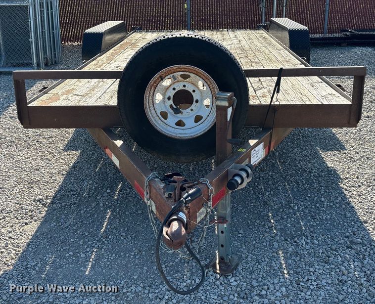 image for item DT3263 1997 Bohnert equipment trailer