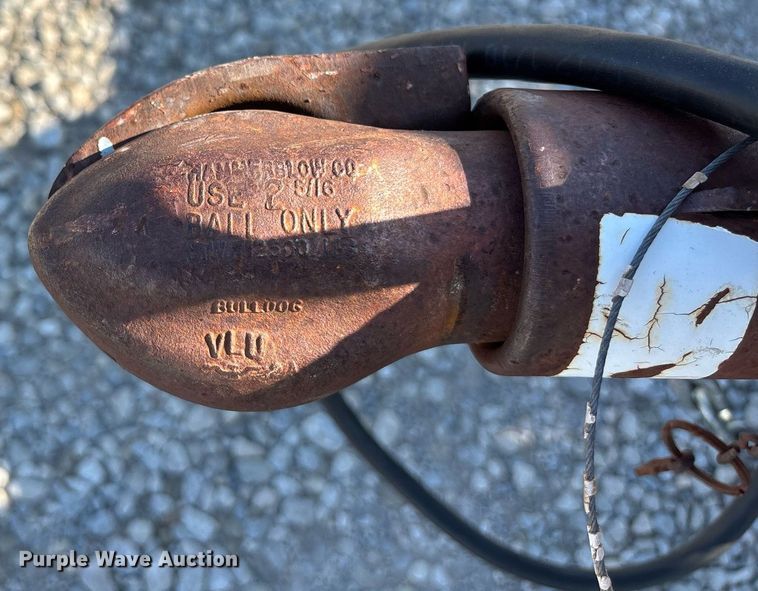 image for item DT3263 1997 Bohnert equipment trailer