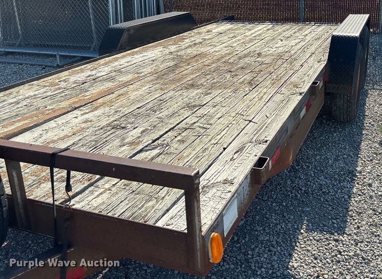 image for item DT3263 1997 Bohnert equipment trailer