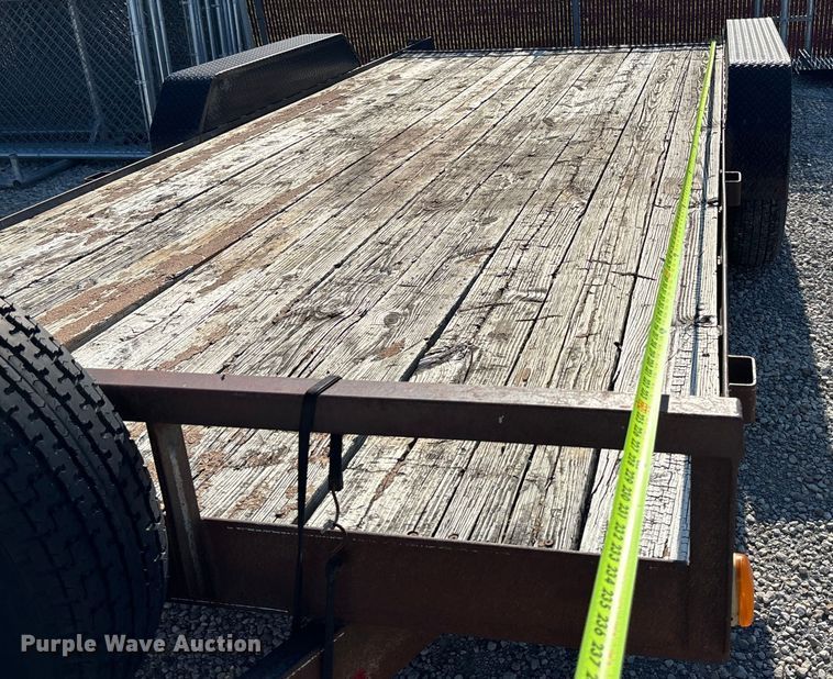 image for item DT3263 1997 Bohnert equipment trailer