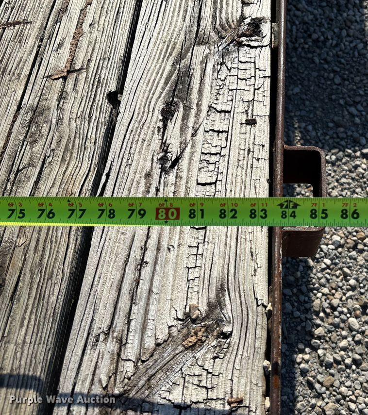 image for item DT3263 1997 Bohnert equipment trailer