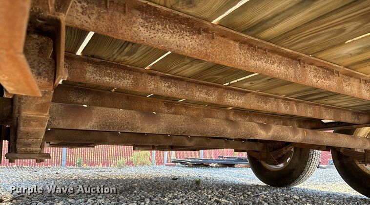 image for item DT3263 1997 Bohnert equipment trailer