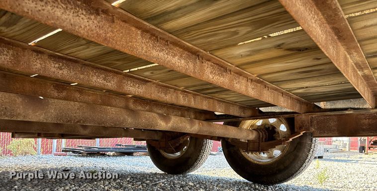 image for item DT3263 1997 Bohnert equipment trailer