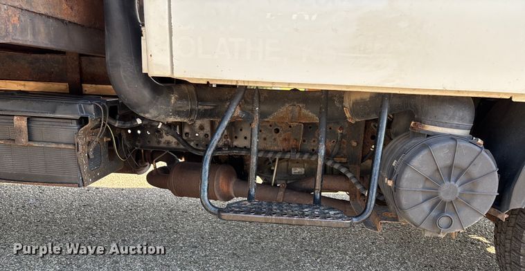 image for item DT3265 2012 Isuzu NPR crew cab flatbed truck